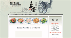 Desktop Screenshot of joyfoodchinesetakeout.com